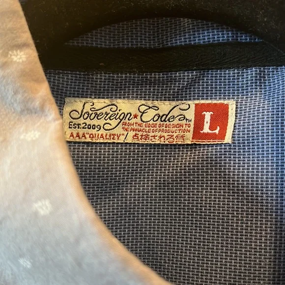 Sovereign code button down - Picture 3 of 3